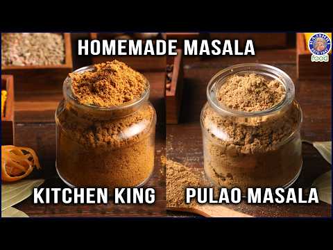 Homemade Kitchen King Masala Recipe | How To Make Pulao Masala At Home | Easy Spice Mix | Chef Ruchi