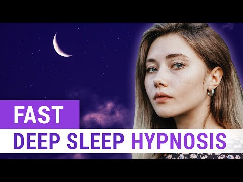 Deep Sleep Hypnosis Fall Asleep Fast (Female Voice) - My Voice Will Calm You