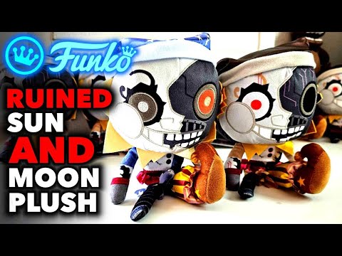 FNAF RUIN SUN AND MOON PLUSH UNBOXING AND REVIEW! - 2024 FNaF Funko Unboxing Review