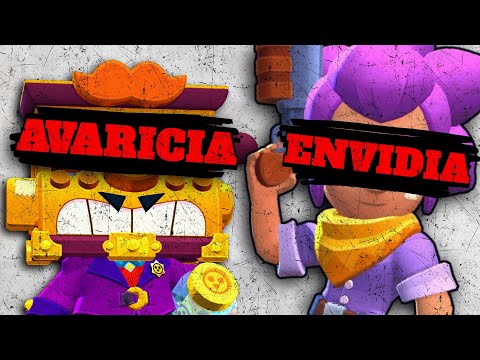 Los 7 PECADOS CAPITALES como BRAWLERS