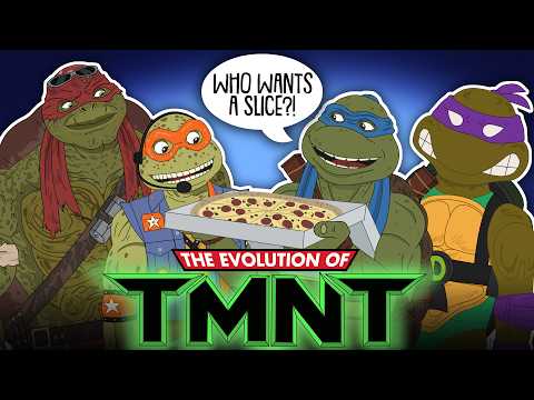 The Evolution Of Teenage Mutant Ninja Turtles (Animated)