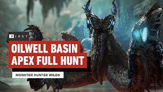 Monster Hunter Wilds: Oilwell Basin Apex Nu Udra Full Hunt (4K) | IGN First