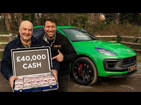 Retired Man Wins Porsche AND £40k And Believes He's Dreaming