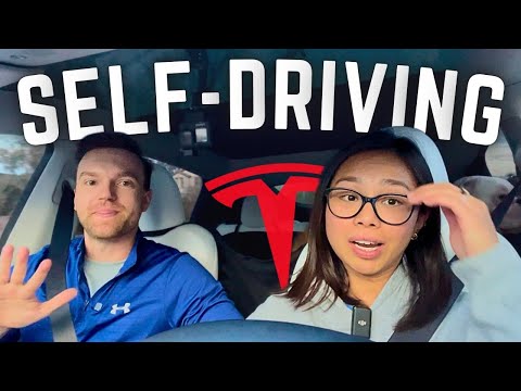 My Wife’s First Time Using Tesla Full Self-Driving (v13.2.2)