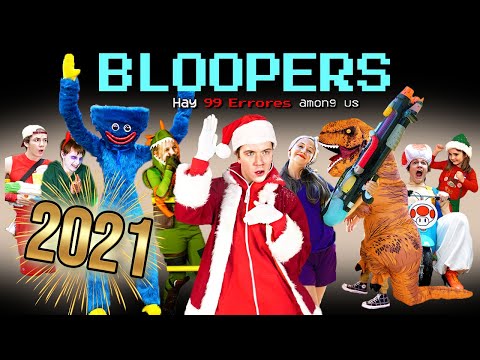 ¡Bloopers del 2021! ¡Pelea de agua, Among Us, Fortnite y más