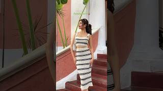 Outfits I wore in Pondicherry | Outfit Inspiration | Pondicherry travel  #shorts #trendingshorts