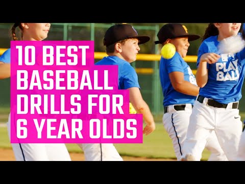 10 Best Baseball Drills for 6 Year Olds | Fun Baseball Drills by MOJO | Download the MOJO App