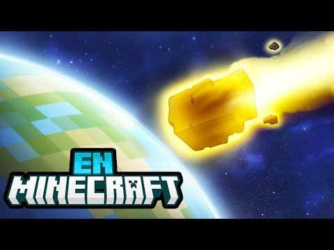 🌎 FIN DEL MUNDO 2032 explicado EN MINECRAFT ☄️Asteroide YR4