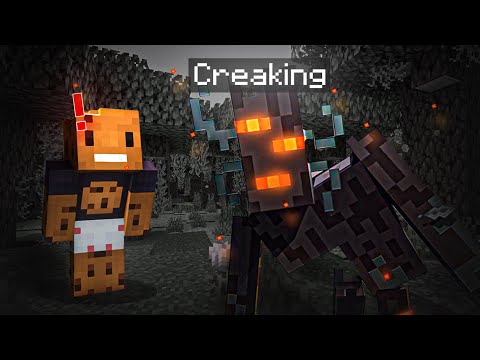 so the creaking was just added into minecraft