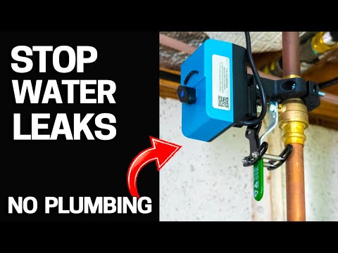 STOP Leaks BEFORE they flood your house - NO Plumber required