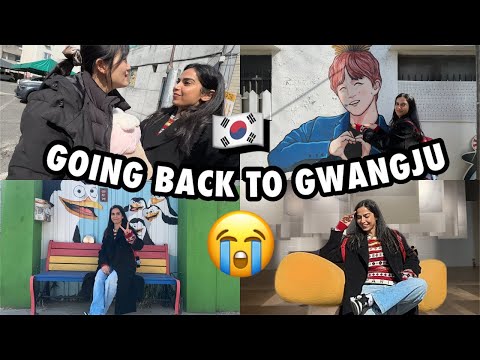 🇰🇷Going back to Gwangju 🥰 | Meeting my friends, Visiting ACC