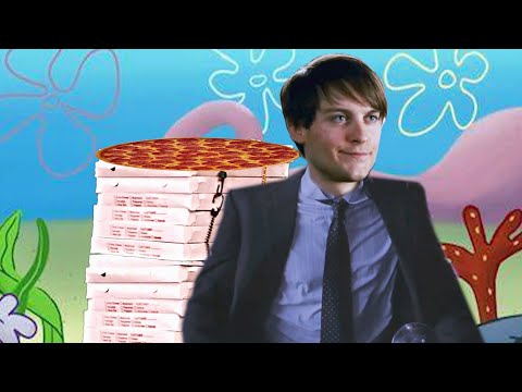 Bully Maguire delivers pizza in Bikini Bottom