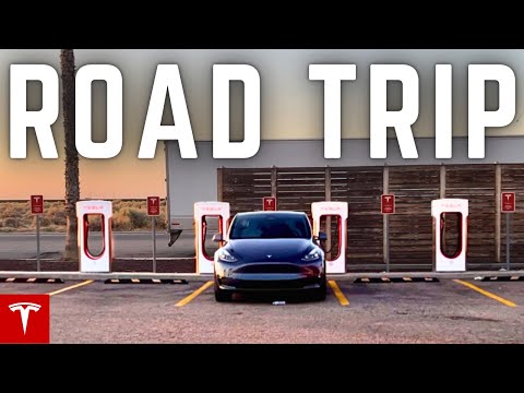 Tesla MODEL Y Family Road Trip: Vegas to California