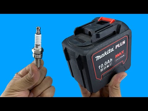 How to make a simple welding machine from Old Spark Plugs at home!