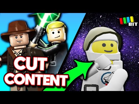 LEGO Star Wars the Complete Saga Unused Content | LOST BITS [TetraBitGaming]