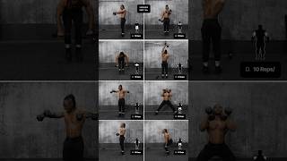 Full body dumbbell workout to build muscle & burn fat (no bench)