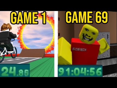 Speedrunning EVERY TYPE of ROBLOX GAME!