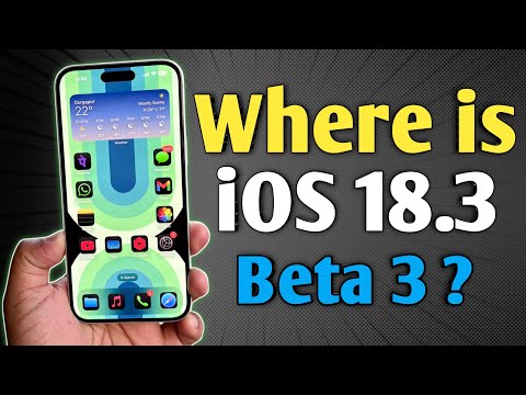 Where is iOS 18.3 Beta 3 | Why iOS 18.3 Beta 3 is NOT Releasing