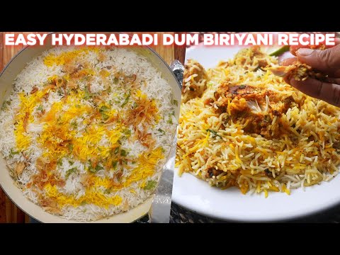 Easy Hyderabadi Dum Biriyani Recipe