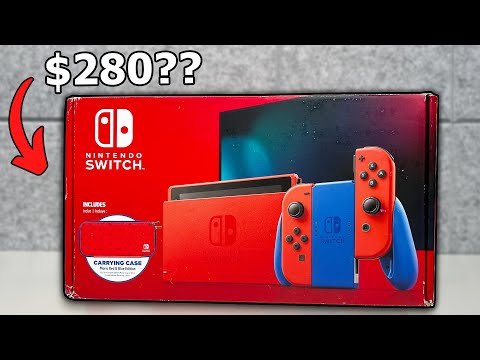 A Suspicious $280 Nintendo Switch from Wish?? Weird stuff...