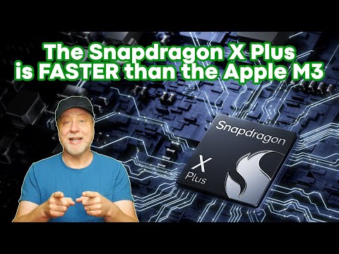 New Arm-based Laptop Processor from Qualcomm - The Snapdragon X Plus - Faster than the Apple M3!