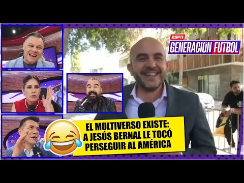 Jesús Bernal víctima de Álvaro Morales porque le tocó cubrir al AMÉRICA y no a CHIVAS | Generación F