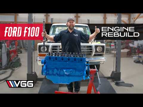 ABANDONED To Restored! Rebuilding a Ford F100| Part 3 - HOTROD EFI 300 Straight 6 Budget Build!