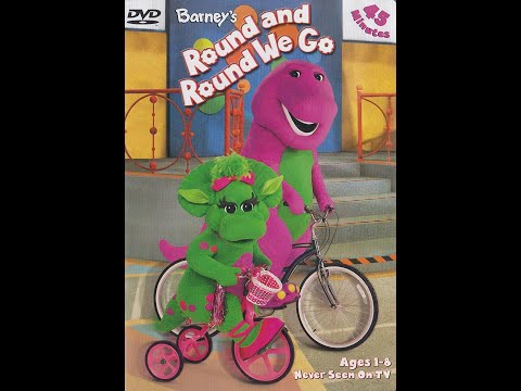 Barney's Round and Round We Go 2002 DVD