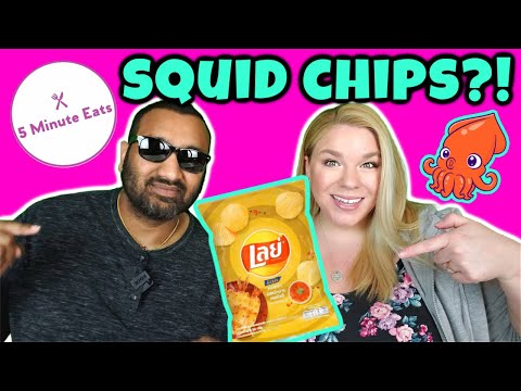 Lay's Rock Hot Chili Squid Chips Review