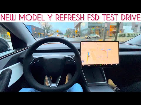 2026 Tesla Model Y Juniper Full Self Driving (FSD) Test Drive | Is it Worth ?