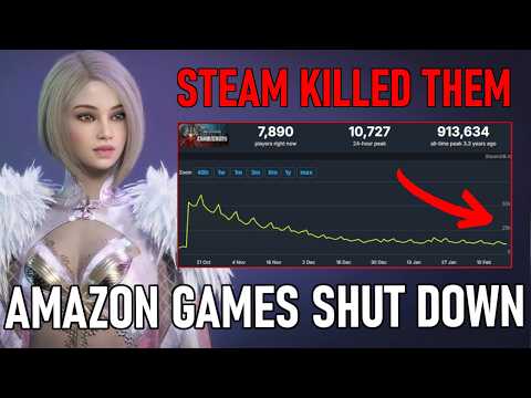 Amazon Games GOT KILLED by Steam