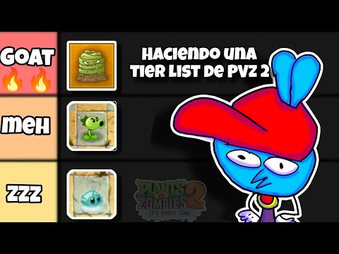 Hice una Tier List de las plantas de los Mundos de Pvz 2, (Parte 1) #fyp #pvz