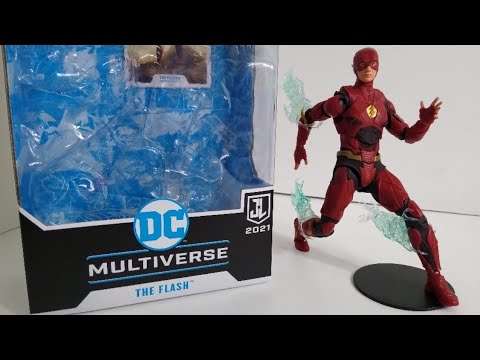 The Flash 7" McFarlene Justice League Figure Review