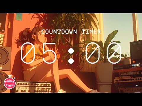 5 Minute Timer with upbeat music