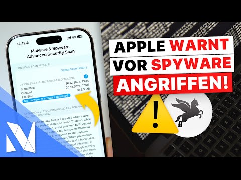 Apple warnt vor Pegasus Spyware-Angriffen - JETZT schützen! | Nils-Hendrik Welk