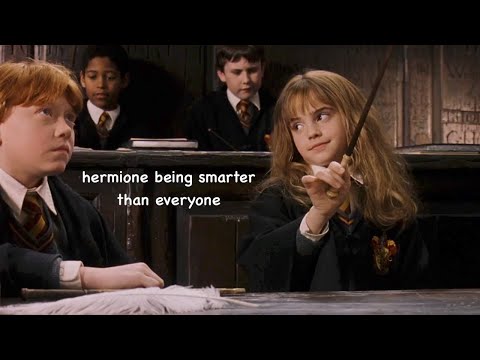 hermione granger being smarter than everyone