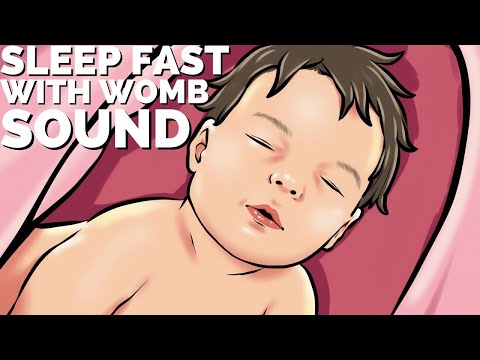 WOMB SOUNDS THAT HELP BABY SLEEP IN MINUTES! - Maternal Womb Sound to Soothe