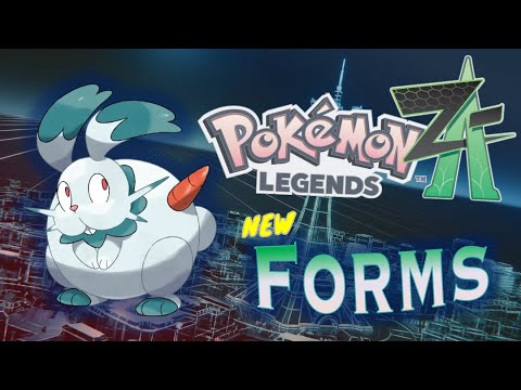 Which Pokémon Will get New Forms/Evolutions in Legends Z-A?