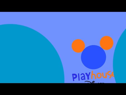 Playhouse Disney Logo Blue Remake #3