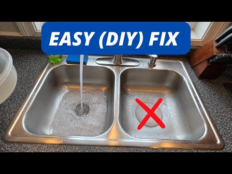 Slow Sink Drain Kitchen | Not the Trap