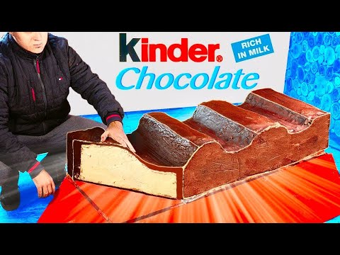 I Made A Giant 220-Pound Kinder Chocolate