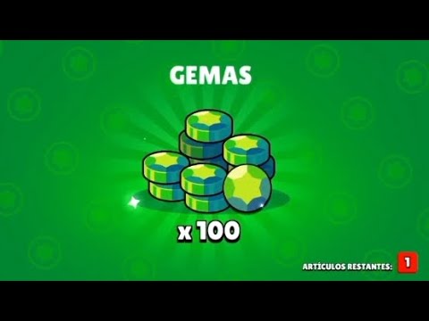 me salen 100 gemas en una megacaja :3