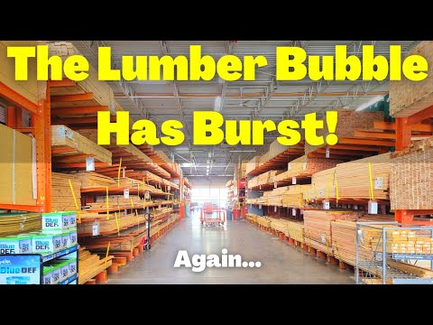 Lumber Prices Have Crashed! Why We Aren't Seeing Lower Lumber Prices Yet and When to Buy Wood