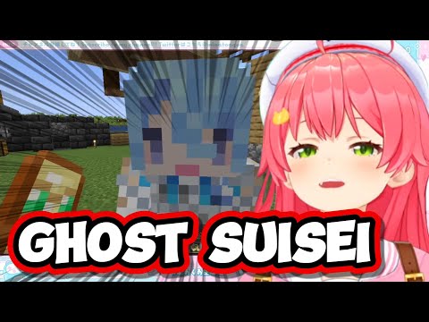 The Ghost Farmer Suisei In Minecraft Hardcore Is Hilariously Funny...【Hololive】