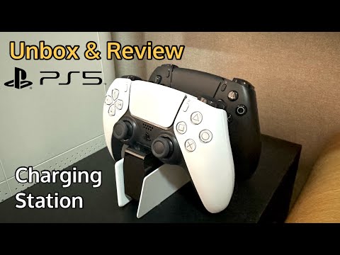 Unbox and Review PS5 Dualsense Controller Charging Station (Europe Version)