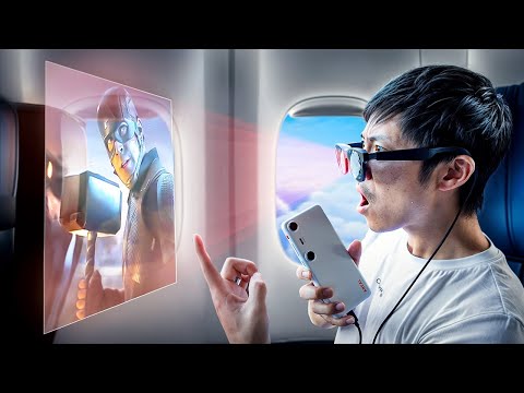 We travelled with AR Glasses.. yay or nay? XREAL Beam Pro review