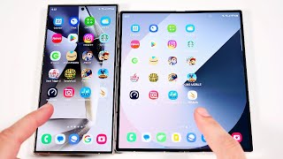 Galaxy S24 Ultra vs Galaxy Z Fold 6 Speed Test
