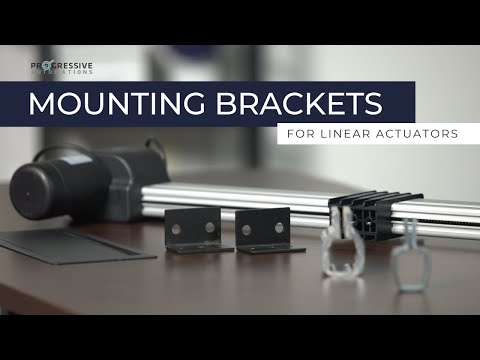 Mounting Brackets for Linear Actuators | Progressive Automations