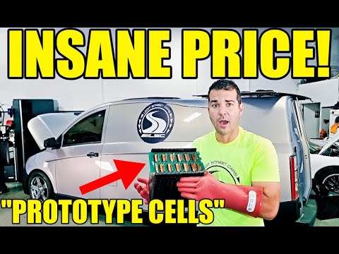 I Removed The DEAD Prototype Battery In My 2 Million Dollar Concept Van! SHOCKING Cost To Replace!