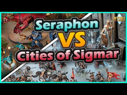 Cities of Sigmar vs Seraphon Novice Battle Report!